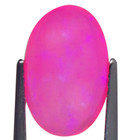 2.85 Ct Natural Ethiopian Pink Opal Gemstone Oval Cabochon Cut — photo 4