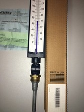 Trerice Industrial Thermometer BX9140304SPB 0-160F 3.5" Alum Stem Blue Spirit Fi
