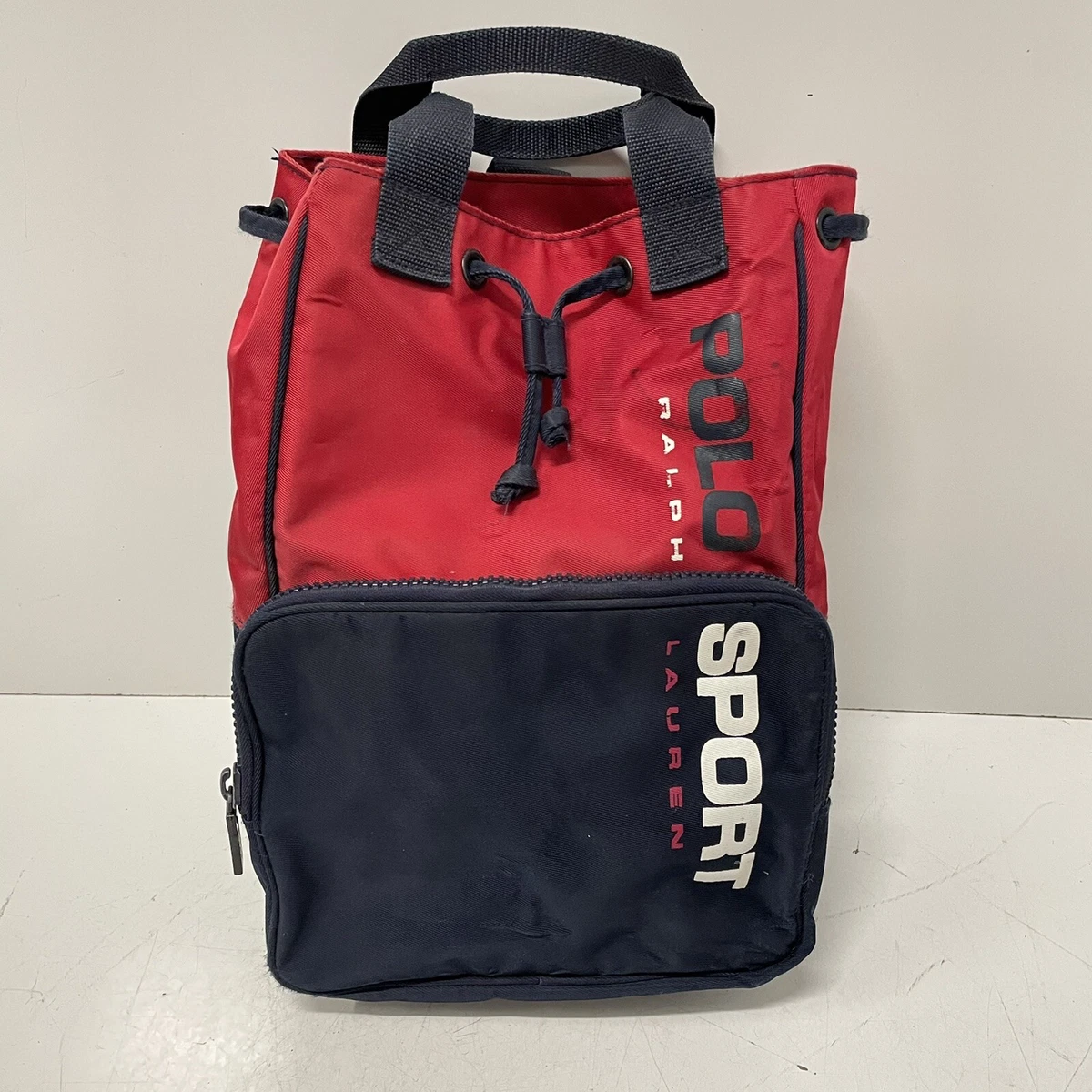 VTG Polo Sport Ralph Lauren Y2K Tote Cross Body Shoulder Bag USA