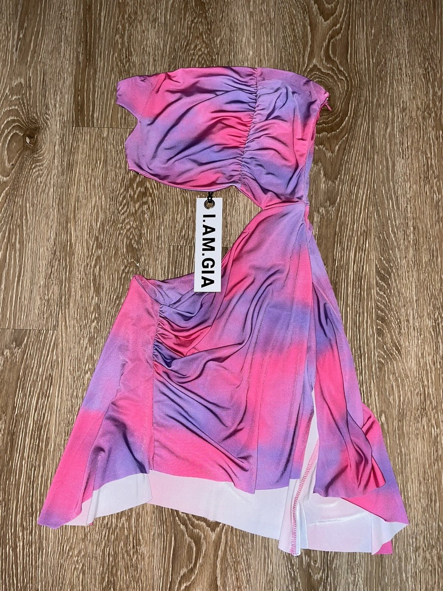 i am gia pink purple dress i.am.gia karlie maxi dress in pink and purple
