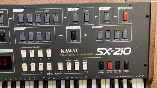 Kawai SX 210 I Analog Synthesizer 1983 - Bild 5 von 15