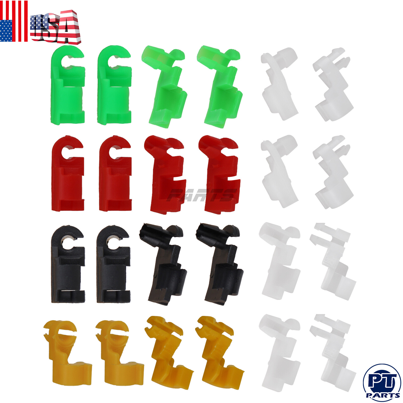 Fasteners Door Lock Rod Clips Rivet Tailgate Handle Rod Clip 88981031