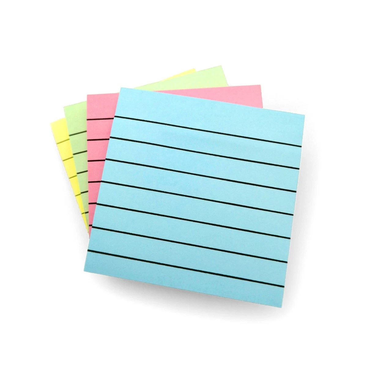 Pastel Coloured Transparent Sticky Notes -  UK