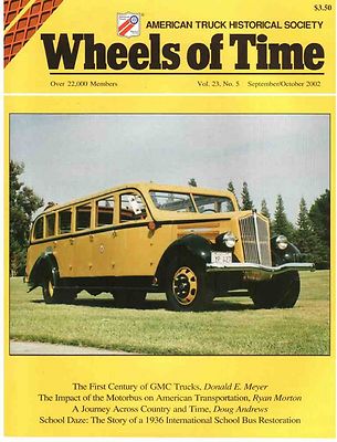 GMC Truck History, Bus & motorbus WHEELS of TIME ATHS
