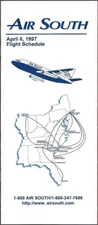 Air South system timetable 4/6/97 [0123] Buy 4+ save 50%