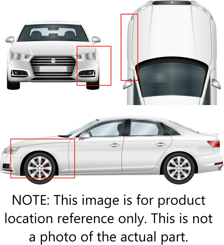 Fender for 87-94 Dodge Shadow Sundance Front Left, 4504953 Foto 2 de 3