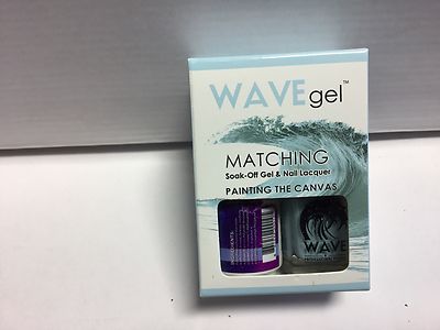 Wave Gel matching Soak Off gel polish Pick Your Color 0.5 oz / 15mlLED/UV List A