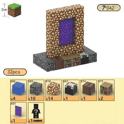 My World Magnetic Building Block Set STEM Mine Craft Toys Tiles Pixel Cube 2CM - Picture 42 of 78