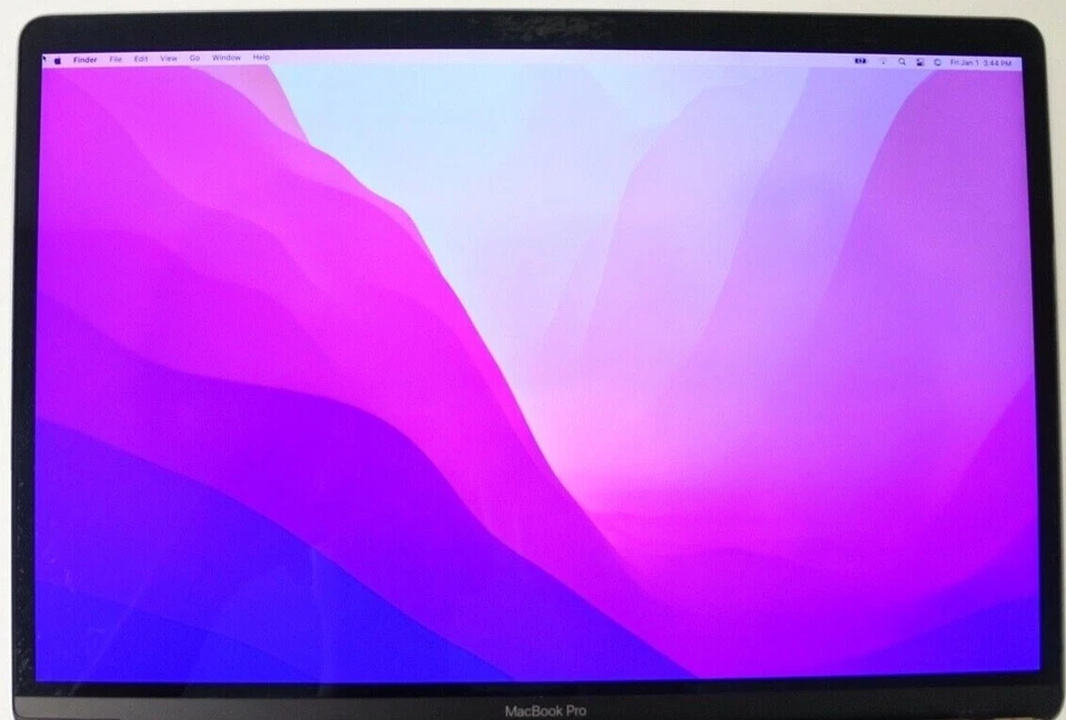 Pantalla LCD de 15" gris OEM Apple MacBook Pro 2016 2017 A1707 grado B Foto 3 de 4