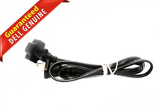 Lot of 2 Dell HammerHead 2-Prong Right Angle AC Power Cord DF771 PA-12 PA-10