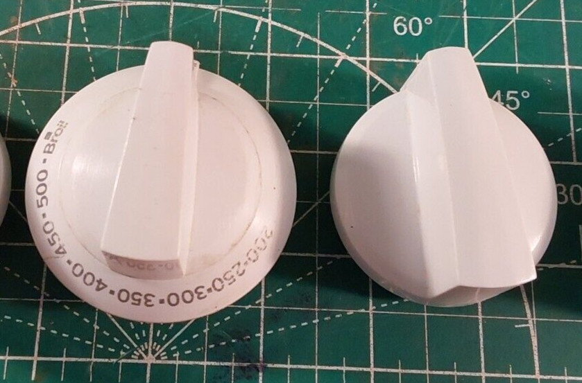 OEM GE Gas Stove Knob Set(5)  WB03X21228 WB03X21229 AP5789951.