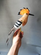 simulation Bird colorful foam feathers Hoopoe Bird model gift about 32cm