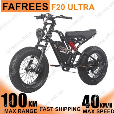 20 Zoll Elektrofahrrad 48V 25Ah FAFREES F20 ULTRA Mountainbike Moped City E-Bike