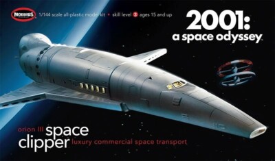 2001: A Space Odyssey Space Clipper Orion 1/160 Model Kit SEALED