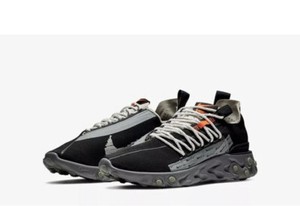 nike ispa react low black
