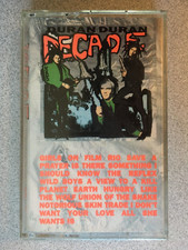 Decade Duran Duran Cassette 1989 HITS BEST Columbia House MISSING BARCODE RARE 