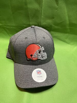 Cleveland Browns NFL Team Apparel Adjustable Baseball Hat Cap Heater Grey TT