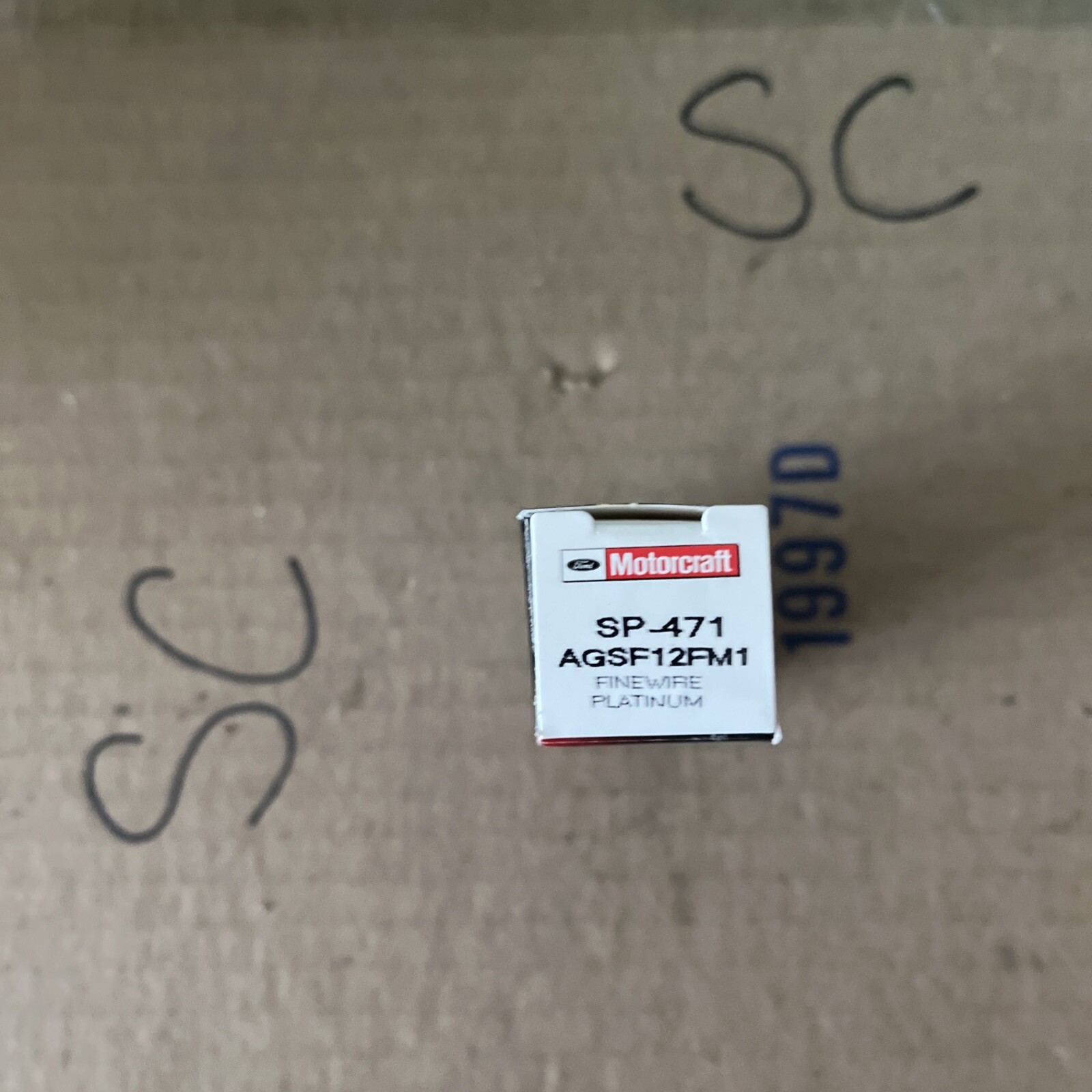 Spark Plug Genuine Ford Motorcraft SP-471 AGSF12FM1 Finewire Platinum