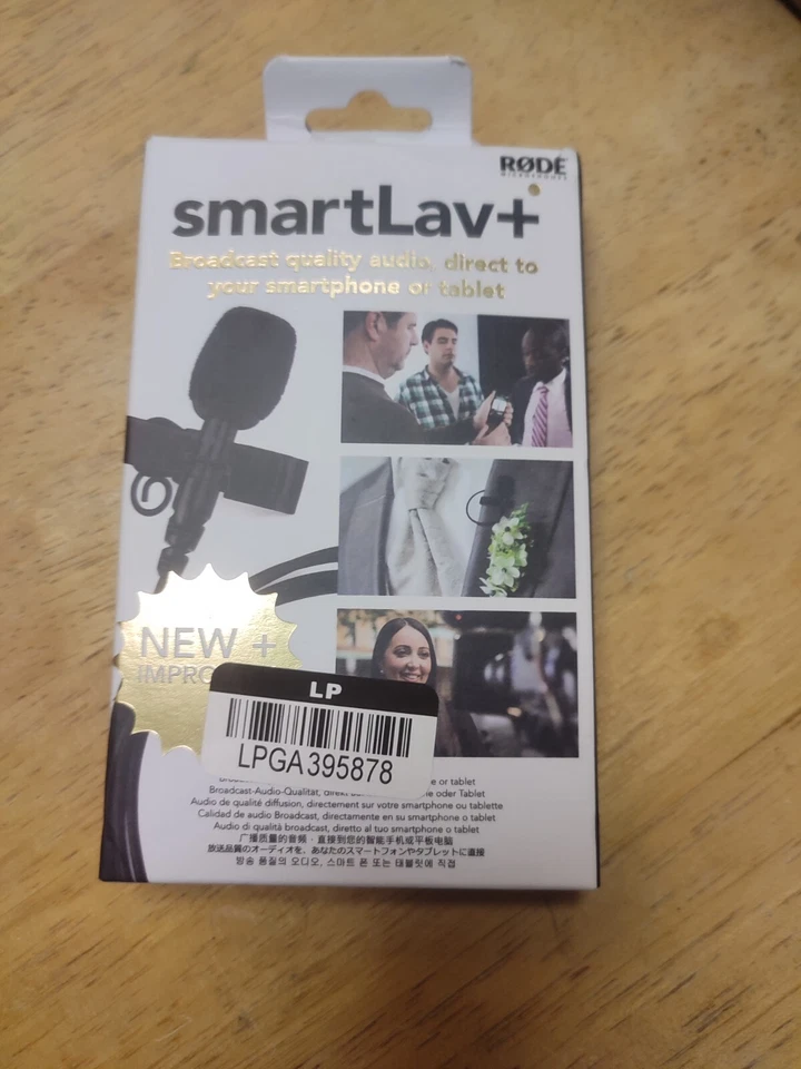 Micrófono de solapa Rode smartLav+ para iPhone y teléfonos inteligentes Foto 2 de 2