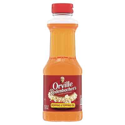 Orville Redenbacher's Popping & Topping Buttery Flavored Oil 16 Fluid Ounce