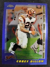 2000 Topps Chrome Corey Dillon card #174 Bengals