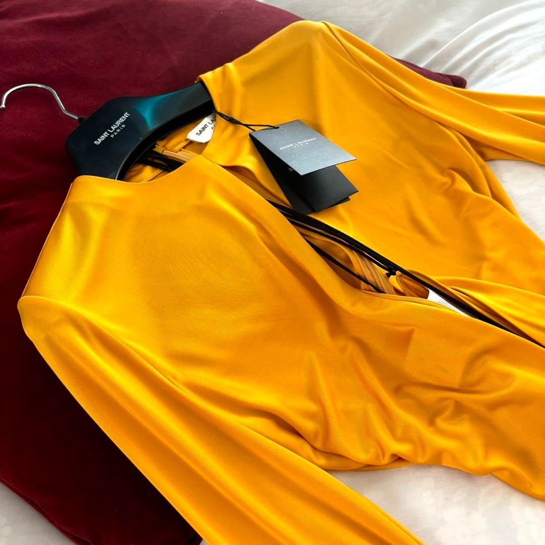 2022.Abito Pre Saint Laurent con etichetta appendiabiti XS(SS) Taglia Nuovo