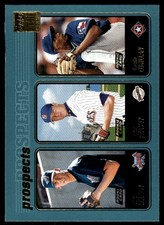 Phil Wilson / Jake Peavy / Darwin Cubillan PROS, 2001 Topps #728 MLB READ