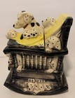Vintage McCoy Pottery Dalmations in Rocking Chair Cookie Jar -  Cracks — photo 3