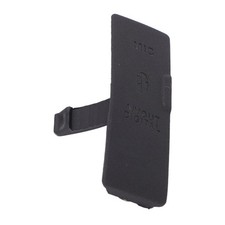 Camera USB Door Cover Black DC in Video Out Interface Protection Rubber Bottom