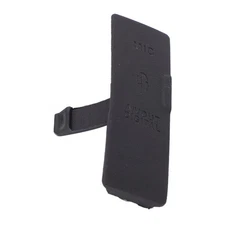 Camera USB Door Cover Black DC in Video Out Interface Protection Rubber Bottom