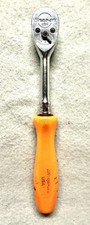Snap On Tml835 14 Drive Ratchet Orange Hard Handle Long Socket Wrench Tool Usa