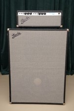 1970 Fender Bassman 2-Channel 50-Watt Guitar Amp Head Original Cabinet
