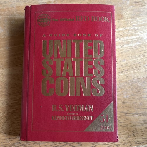 Whitman Guide Book of United States Coins 2001 54th Edition Hardcover