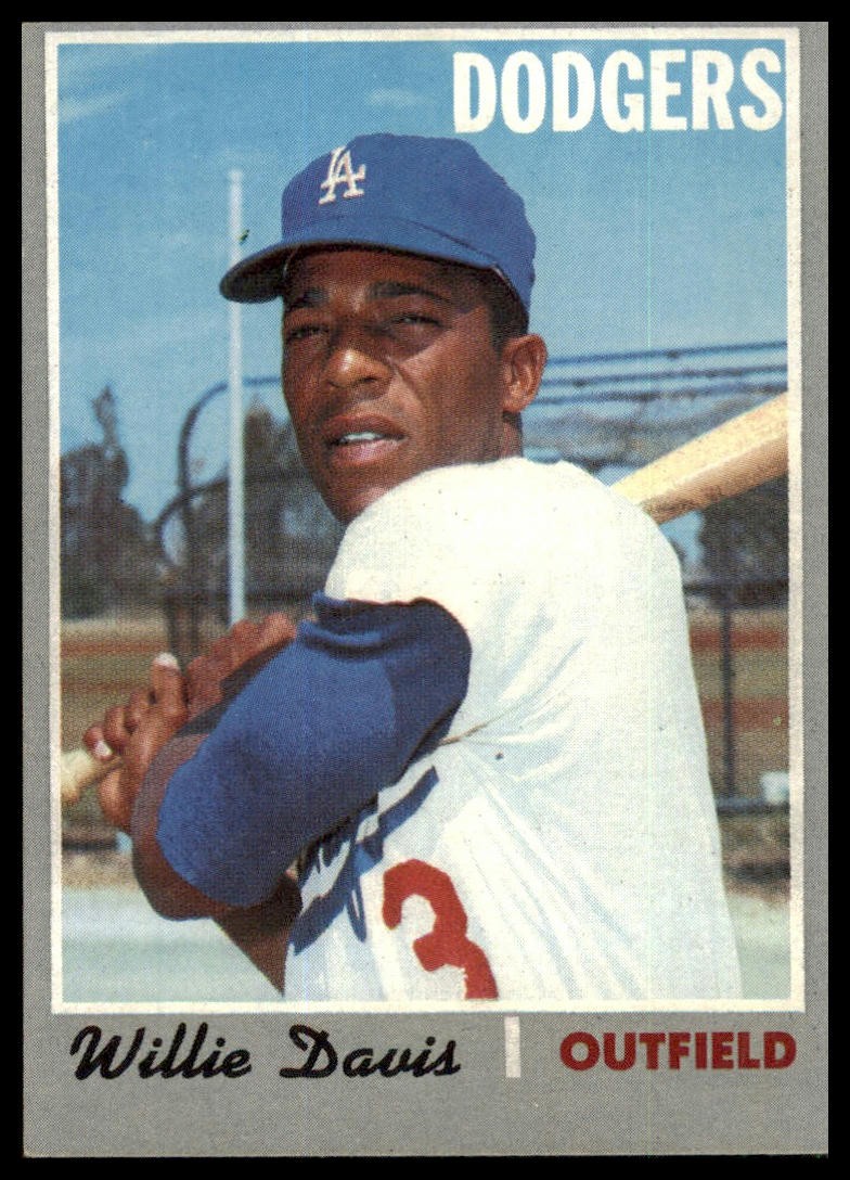 1970 Topps Set Break Willie Davis #390 EM-NrMint Combine Shipping