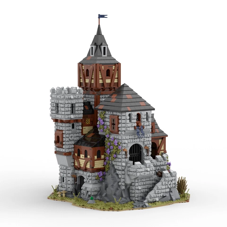 Compatible Medieval Castle Model with Interior Modular Building 4228 - Image 3 of 4