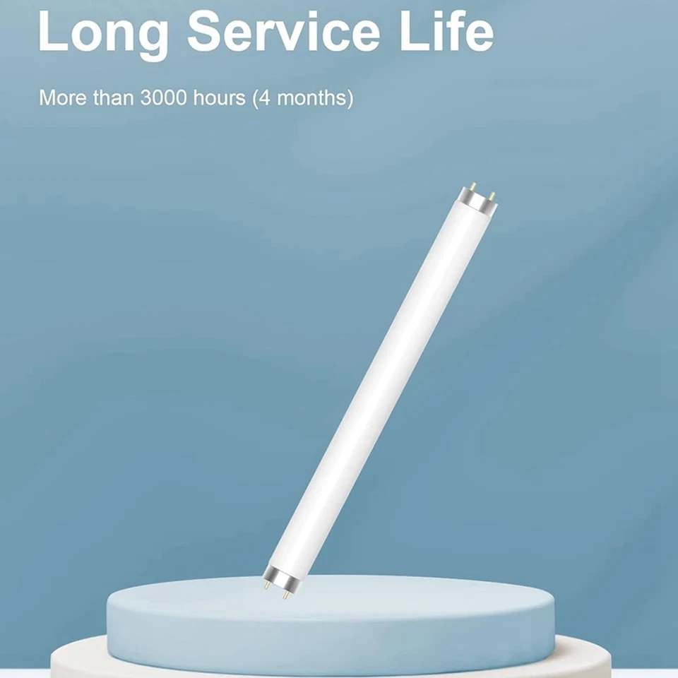 6 Pack  BL T8 F10W Bug Zapper Replacement Bulb for 20W Bug Zapper, 134682 - Image 2 of 4