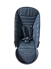 Image of iCandy Peach 6 Seat Fabric Black Twill