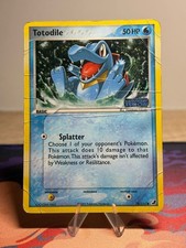 Totodile 78/115 Ex Unseen Forces Reverse Holo Stamped Nintendo Pokemon Card DMG on eBay