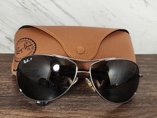 NICE RAY BAN gunmetal/green POLARIZED RB3293 004/9A 125 sunglasses LOOK