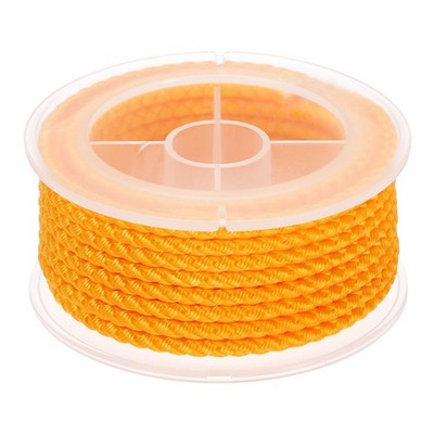Nylon Thread Twine Beading Cord, 13ft Bracelets String Cord Rope, Orange