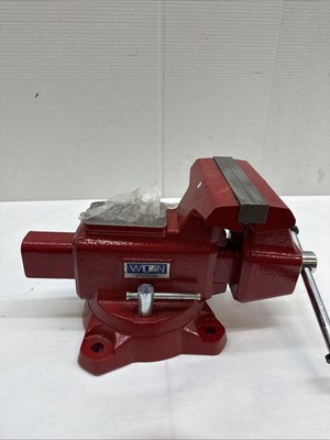 Utilty HD Bench Vise 8'' Jaw Width, 8-1/2'' Jaw Opening, 360° Swivel Base