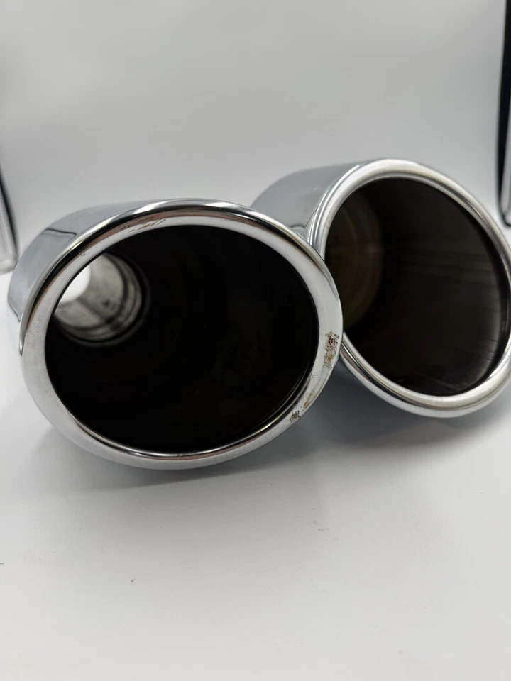 NUEVO OEM DODGE RAM 1500 doble escape acero inoxidable tubo de escape puntas par mopar 2009-18 Foto 3 de 4