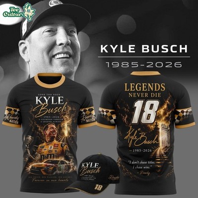 Kyle Busch Rowdy Forever Racing Tribute Shirt V4 Limited Edition 2026 Gift