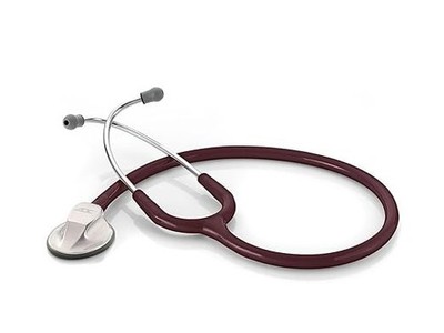 ADC ADSCOPE Clinician Stethoscope, Adult 30-inch, Burgundy, 615BD