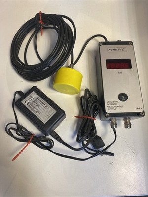 Format LRS 3 Ultrasonic Distance Sensor Precision Measuring System Neuwertig
