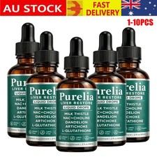 Purelia Liver Restore, Complete Liver Support Supplement With Milk Thistle 60ml