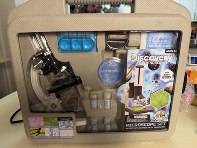 NEW Discovery Mindblown Kids 48pc Microscope Set