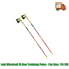 Leki Ultratrail FX.One Trekking Poles - Pair -Size: 115CM