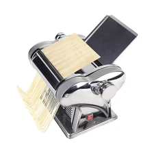 Commercial Stainless Electric Dough Roller Sheeter Noodle Pasta Maker Machine