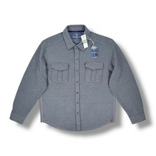 Tommy Bahama Fireside Coast Flannel Shirt Stretch Mens Large   NEW WITH TAGS